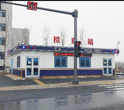 捷士通—防彈防爆警務站材質尺寸均可定制