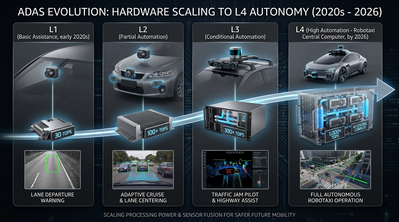 The Ultimate 2026 Deep Guide to Know ADAS Levels - TechWorld